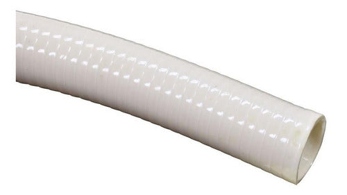 Manguera Industrial Alaflex de 1 1/2 pulg., para Agua, Hidrotec Blanca de PVC