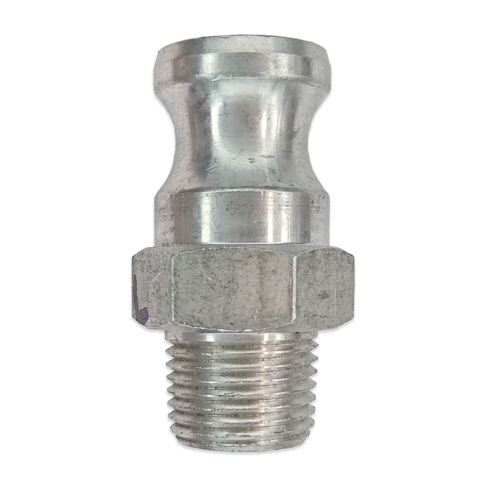 Adaptador Global Tipo F 3" G300-F-AL Dixon Macho X Macho NPT En Aluminio - COMIND