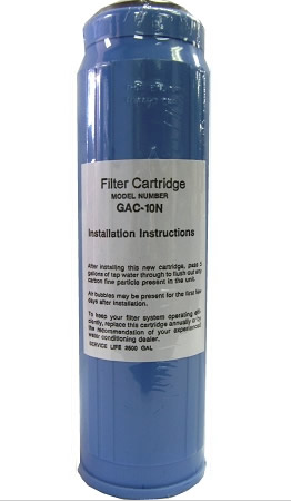 Filtro GAC Watts Carbon activado granular de 2 1/2 pulg. X 9 3/4 pulg.