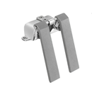 Fisher 3174 Válvula de doble rodilla, doble pedal, montaje