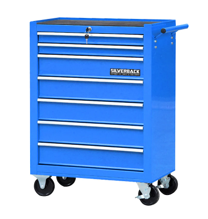 Gabinete de 7 Gavetas Con Ruedas Silverback