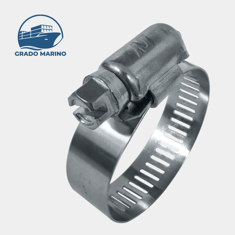 Abrazadera de Acero Inoxidable Covalca con Tornillo de 13/16 pulg. a 1 3/4 pulg.