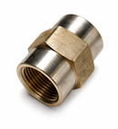 Conexion Cople Covalca de Bronce Hembra NPT de 1/2 pulg. X Hembra NPT de 1/2 pulg.
