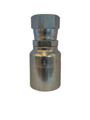 Conexion Crimpable Hembra JIC 37 Flare de 5/8 pulg. x 5/8 pulg. ID Manguera, Parker, Serie 43, Acero