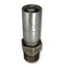 Conexion Reusable Macho Recto NPT de 1/2 pulg. X 3/8 pulg. ID Manguera, Parker, Acero