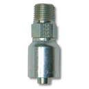 Conexion Crimpable Macho NPT de 1 pulg. x 1 pulg. ID Manguera, Parker, Serie 77, Acero