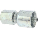 Conexion Crimpable Hembra NPT de 1/4 pulg. x 1/4 pulg. ID Manguera, Parker, Serie 43, Acero