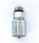 Conexion Crimpable Macho SAE O-Ring de 5/8 pulg. x 5/8 pulg. ID Manguera, Parker, Serie 43, Acero