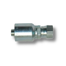 Conexion Crimpable Hembra JIC 37 Flare de 5/8 pulg. x 3/4 pulg. ID Manguera, Parker, Serie 43, Acero