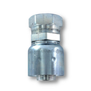 Conexion Crimpable Hembra Recta Giratoria JIC 37 Flare de 1 pulg. x 1 pulg. ID Manguera, Parker, Serie 78, Acero Inox.