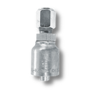 Conexion Crimpable Macho Ferulok de 3/8 pulg. x 3/8 pulg. ID Manguera, Parker, Serie 43, Acero