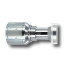 Conexion Crimpable Brida cod 61 serie L de 5/8 pulg. x 5/8 pulg. ID Manguera, Parker, Serie 71, Acero