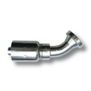 Conexion Crimpable Codo 45 Brida cod 61 serie L de 1 pulg. x 3/4 pulg. ID Manguera, Parker, Serie 77, Acero