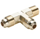 Conexion Tee Union Parker Laton Macho Flare 45 de 3/8 pulg. X Macho NPT de 1/4 pulg. Lateral