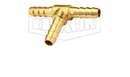Tee Union Dixon de Bronce Espiga de 3/8 pulg. X Espiga de 3/8 pulg. X Espiga de 3/8 pulg.