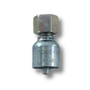 Conexion Crimpable Hembra O-Ring serie L de 8mm x 1/4 pulg. ID Manguera, Parker, Serie 43, Acero