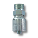 Conexion Crimpable Macho cono 24 serie s de 25mm x 3/4 pulg. ID Manguera, Parker, Serie 43, Acero