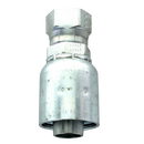 Conexion Crimpable Hembra cara plana de 1 pulg. x 1 pulg. ID Manguera, Parker, Serie 43, Acero