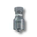 Conexion Crimpable Hembra cara plana de 3/8 pulg. x 1/4 pulg. ID Manguera, Parker, Serie 43, Acero