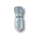 Conexion Crimpable Hembra cara plana larga de 1/2 pulg. x 1/2 pulg. ID Manguera, Parker, Serie 77, Acero