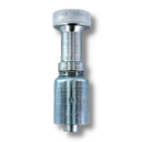 Conexion Crimpable Codo 45 Brida Caterpillar de 1 pulg. x 1 pulg. ID Manguera, Parker, Serie 77, Acero