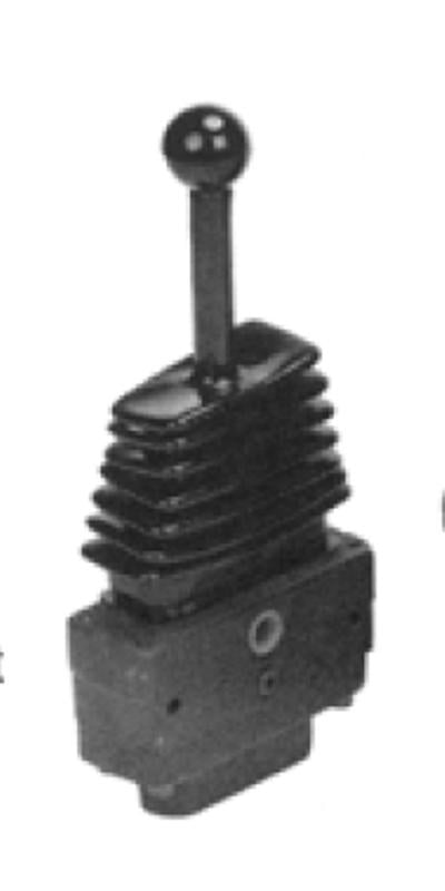 Control remoto hidraulico 1 eje (Joystick) DVHRC-AS 100-300psi, maneral tipo bola para usar con: valvulas de control direccional Parker DV20/36