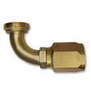 Conexion Reusable Codo 90 Brida Codigo 61 serie L de 1 pulg. X 1 pulg. ID Manguera, Parker, Serie 30, Acero