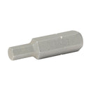 Punta Urrea de Acero Hexagonal 1/8 pulg. Vastago 1/4 pulg. Longitud de 1 1/4 pulg.