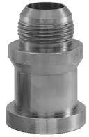 Adaptador Dixon de Acero zincado Macho SAE de 1 5/8 pulg. X Brida de 1 1/4 pulg.