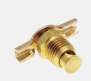 Conexion Valvula de purga Covalca de Bronce Macho NPT de 1/4 pulg.