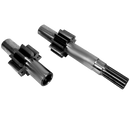 Juego de engranes de 1-1/4 pulg. y Flecha estriada de 1 pulg.-15 dientes para bomba Commercial/Parker P330
