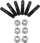 Kit de birlos para montaje estandar de 8 pernos marca Chelsea (Parker) de la serie 489 (.438 pulg.-14 .438 pulg.-20 X 2.375 pulg.)