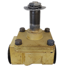Valvula de Solenoide compacta marca Parker Serie 156, de Laton, de 2 vias, NC, Piloteada, 3/4 pulg. NTP sellos de PTFE (VAPOR Y QUIMICOS), 14 W, 200 PSI MAX
