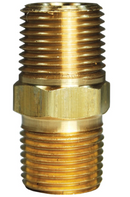 Niple con hexagono Dixon de Bronce Macho NPT de 1 pulg. X Macho NPT de 1 pulg.