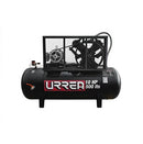 Compresor de aire industrial 3 etapas marca Urrea 10 HP con motor Electrico 220V/440V trifasico y Tanque de 500L 175 PSI MAX