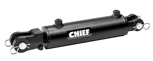 Cilindro hidraulico marca Chief serie WC: 2.5 pulg. x 1.25 pulg. vastago x 36 carrera - , 3000 PSI MAX