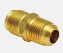 Conexion Niple Covalca de Bronce Macho Flare 45 de 1/4 pulg. X Macho Flare 45 de 1/4 pulg.
