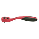 Matraca reversible Urrea Acodada Cuadro 1/4 pulg. Longitud 6 pulg. 72 dientes
