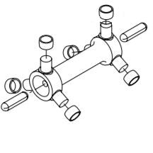 Juego de ensamble para flecha de sincronizacion 517309 del motor Danfoss 51V-80