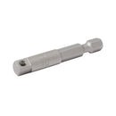 Adaptador con Perno Urrea de Acero Vastago de 1/4 pulg. X Cuadro Hembra de 1/4 pulg. Longitud de 2 pulg.