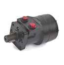 Motor Hidraulico Marca Eaton Char-Lynn, Montaje de 4 Tornillos, Desplazamiento de 186 cm3 (11.4in/rev), Puertos de 1/2 pulg. npt, Flecha de 1 pulg. Con Cua, Series S.