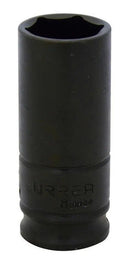 Dado impacto Urrea de Acero Fosfatizado SAE 6 puntas Boca de 5/8 pulg. X Cuadro de 1/2 pulg. Longitud de 2 1/2 pulg.