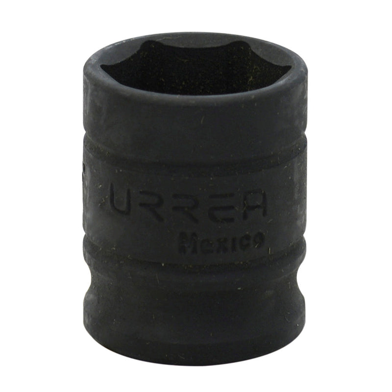 Dado impacto Urrea de Acero Fosfatizado SAE 6 puntas Boca de 3/4 pulg. X Cuadro de 3/8 pulg. Longitud de 1 3/16 pulg.