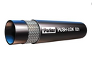 Manguera Hidraulica Parker de 1/4 pulg. a 350 PSI, Baja Presion, Agua/Aceite/Aire, Caucho/Trenza sintetica, Serie 82
