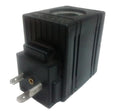 Bobina Marca Parker, D.I. 1/2 pulg., 12 VDC, conector DIN, potencia de 14W (Ver CCS012D)