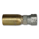 Conexion Crimpable Recta Hembra Giratoria SAE 45 de 5/8 pulg. x 3/8 pulg. ID Manguera, Eaton Aeroquip, SYNFLEX, Acero