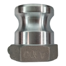 Cople Camlock marca ENCO Aluminio tipo A Macho Adaptador de 1 pulg. X Hembra NPT de 1 pulg. (G100-A-AL-I)