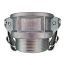 Cople Camlock marca ENCO Aluminio tipo B Hembra Acople de 3 pulg. X Macho NPT de 3 pulg. (G300-B-AL-I)