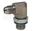 Adaptador codo 90 Dixon de Acero Macho JIC 37 de 9/16 pulg. X Macho BSPP de 3/8 pulg.-18