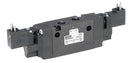 Valvula Solenoide Neumatica Parker de 1/4 pulg. Serie B5, DIN 30mm, 1 Solenoide, 4 vias, 2 Posiciones